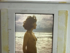 Vintage-Dia Natur Frau Kunst