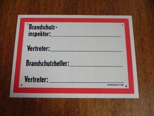 DDR Feuerwehr Brandschutz