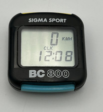 SIGMA SPORT BC800 Fahrradcomputer - Klassiker aus den 90ern - neue Batterie