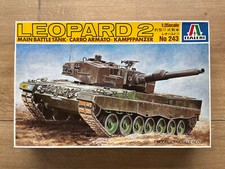 ITALERI 243 Modell-Bausatz Kampfpanzer Leopard 2 1:35 mit OVP ungebaut
