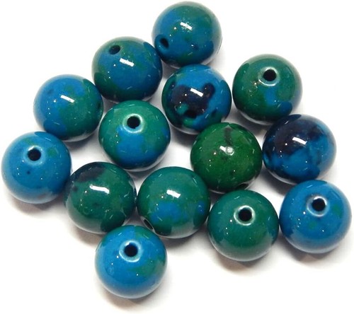 Edelstein perlen 10 mm - edelstein,