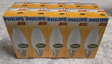 10 X PHILIPS KERZEN LAMPE MATT