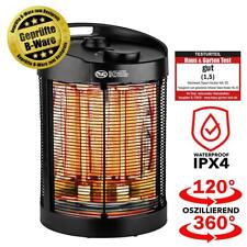Infrarot Standheizstrahler Terassenstrahler oszillierend 700Watt 360 Grad B-Ware
