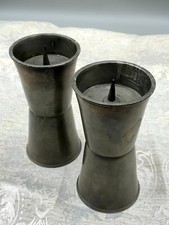 Paar alte Kerzenleuchter aus