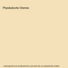 Physikalische Chemie., Peter