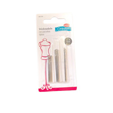 10x Sticknadeln mit & ohne