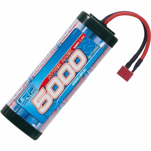 Lrp hyper pack 5000 2v - pack, 7.2v