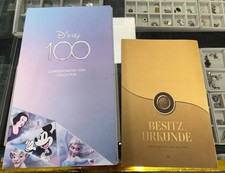 Disney 100 Jahre Münzset Gold-Edition komplett 12 Münzen limitiert