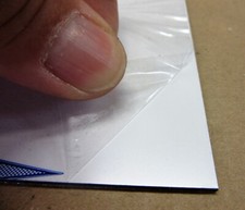 Alu-Verbundplatte 2 mm weiß