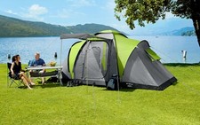 Berger Liberty 4 Familienzelt für 4 Personen, Campingzubehör Wohnwagen;, B-Ware