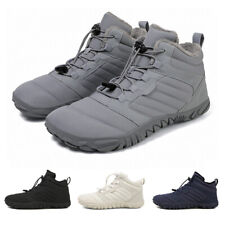 Barfußschuhe Winter Barfuss Schuhe Damen Sneaker Warm Gefüttert Winterschuhe