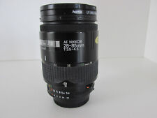 Objektiv NIKON AF Nikkor 28-85 mm, 1:3,5 - 4,5 mit Filter.