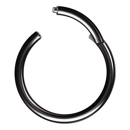 Septum piercing clicker ring - septum,