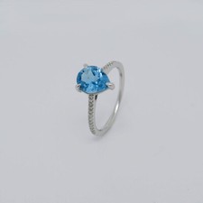 Ring mit 0,09ct TW-si Diamant