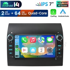 7" Für Fiat Ducato Citroen Jumper Peugeot Boxer Android 14 Carplay Autoradio GPS