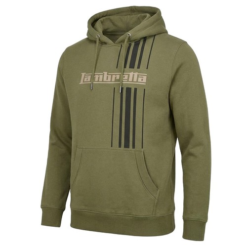 Lambretta racing stripe hoodie - stripe,