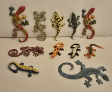 11 Gecko Eidechse Wanddeko