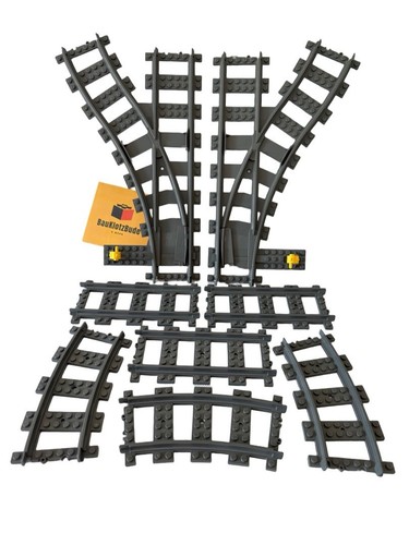 Lego schienen weichen - weichen,, zug