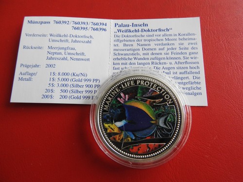 Palau dollar 2002 silber - *palau, 5