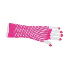 Netzhandschuhe neon/pink