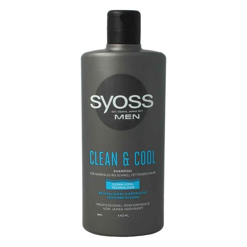 Syoss shampoo clean cool - clean,