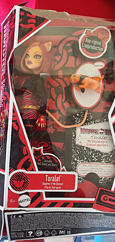 Mattel monster high toralei - mattel,