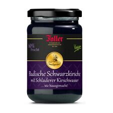 Fruchtaufstriche Schwarzwald Faller Schwarzkirschen Konfitüre Kirschwasser 330g