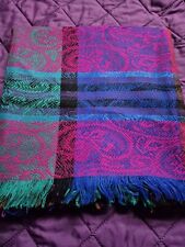 Schal Groß Tolle Farben Neu Ungetragen 