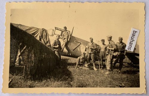 Foto flugzeug messerschmitt - flugzeug, bf