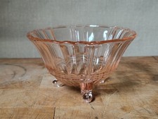 Jugendstil Schale Pressglas um 1900 bis 1910, Antik 