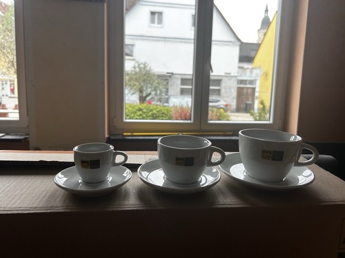 Espresso tassen 6er - 6er-pack, mit