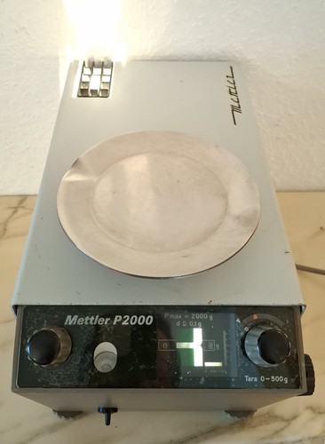 Präzisionswaage mettler p2000 - präzisionswaage,