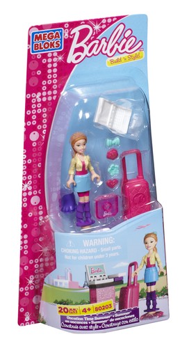 Mega bloks barbie vacation - bloks,