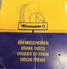 2x Barum Bremsscheiben für OPEL VECTRA B Set Vorne Caravan (31) + Beläge