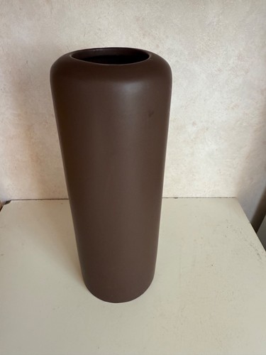 Blumenvase keramik braun matt - braun,