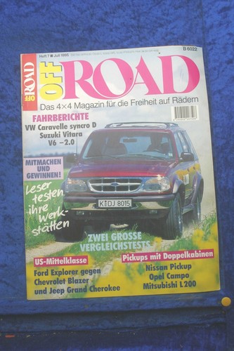 Off road vw caravelle - off, 7/95