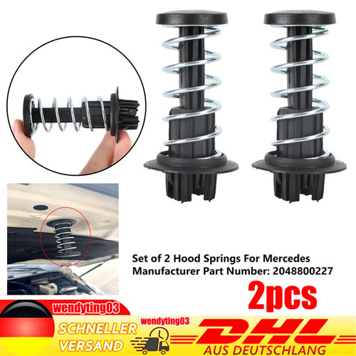 Feder motorhaube für - 2x,