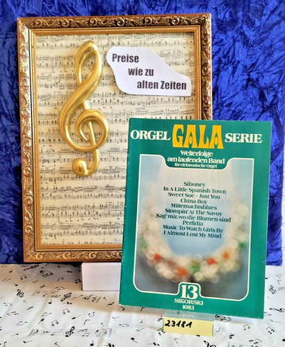 Orgel gala serie - "orgel,