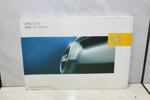 Opel cd30 mp3 - opel, handbuch