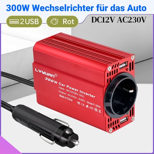 300w wechselrichter 12v 230v - 300w,