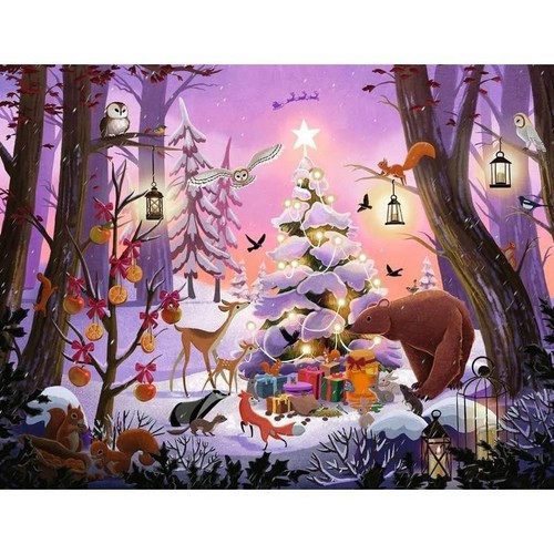 Woodland christmas - woodland,