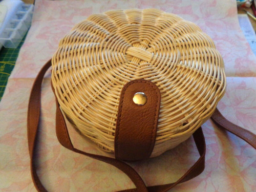 Neue runde handtasche - handtasche, in
