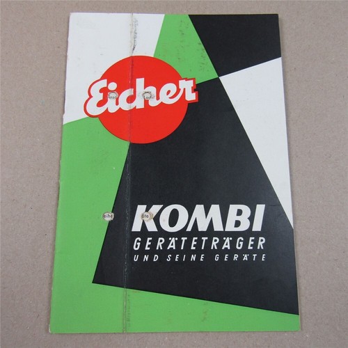 Eicher kombi geräteträger - geräteträger, 13