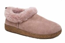 Haflinger Lammfell Iceland rosenholz rosa  Leder Hausschuh 714008