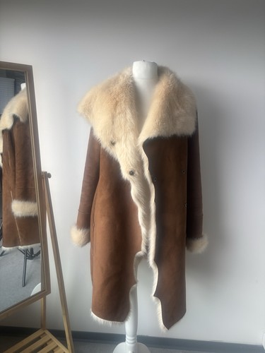 Derhy damenmantel braun creme - derhy,