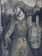 Lithographie Heiliger Heinrich Johann Nepomuk Strixner nach B. Bruyn  (562)