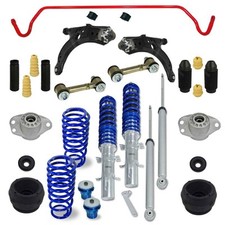 Sport Gewindefahrwerk Domlager Koppelstangen Querlenker Stabi für VW Golf 4 1J