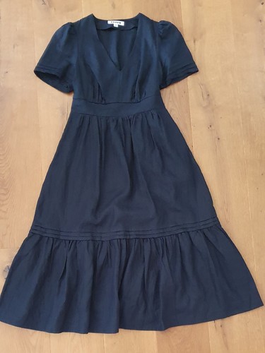 Boden schwarzes sommerkleid - schwarzes,