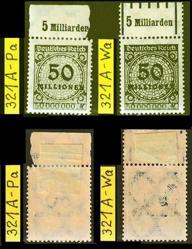 Deutsches reich nr - reich:, 321