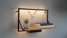 modernes Wandregal mit 9W LED